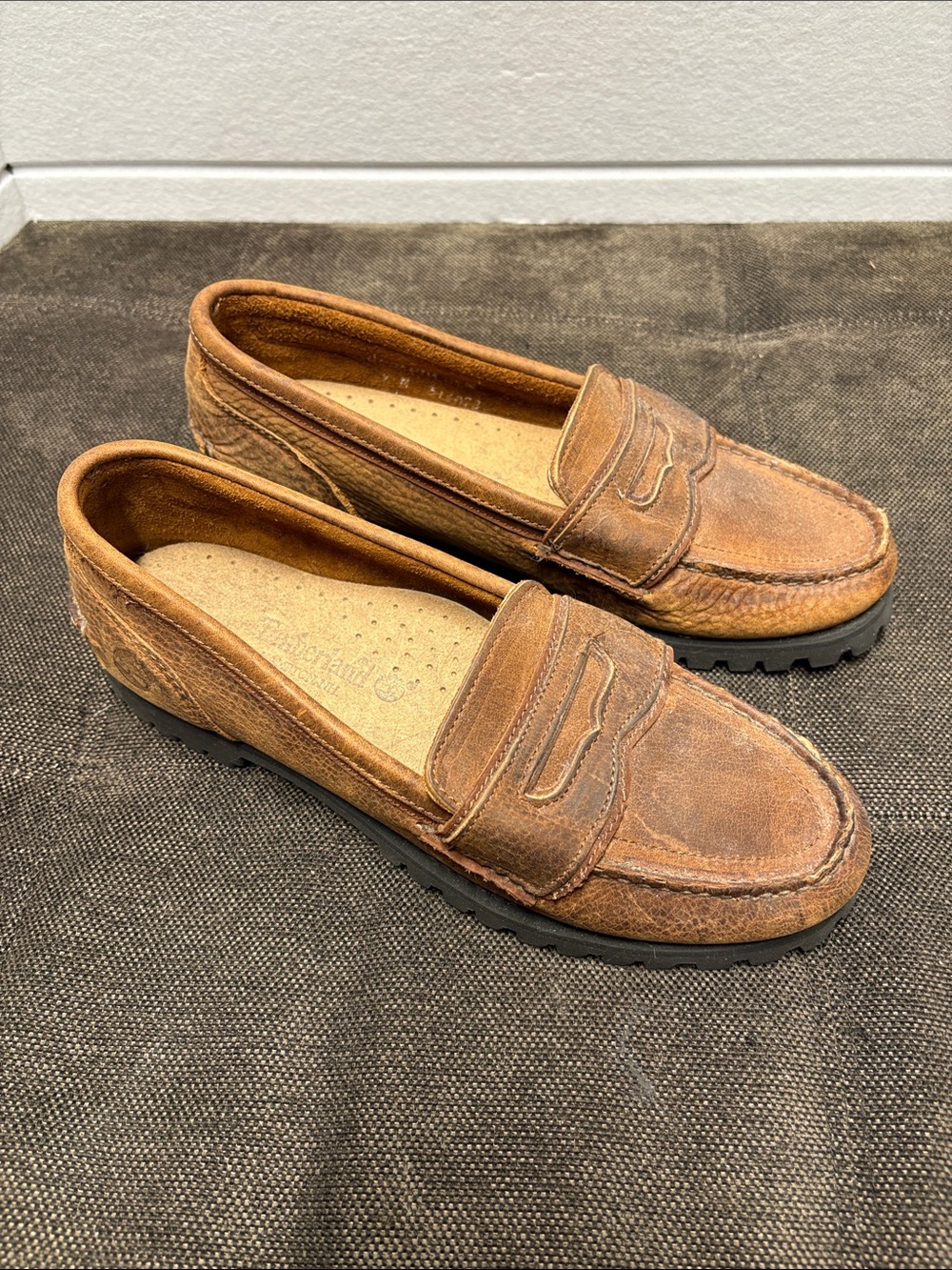 Timberland Women’s Brown Leather Loafers